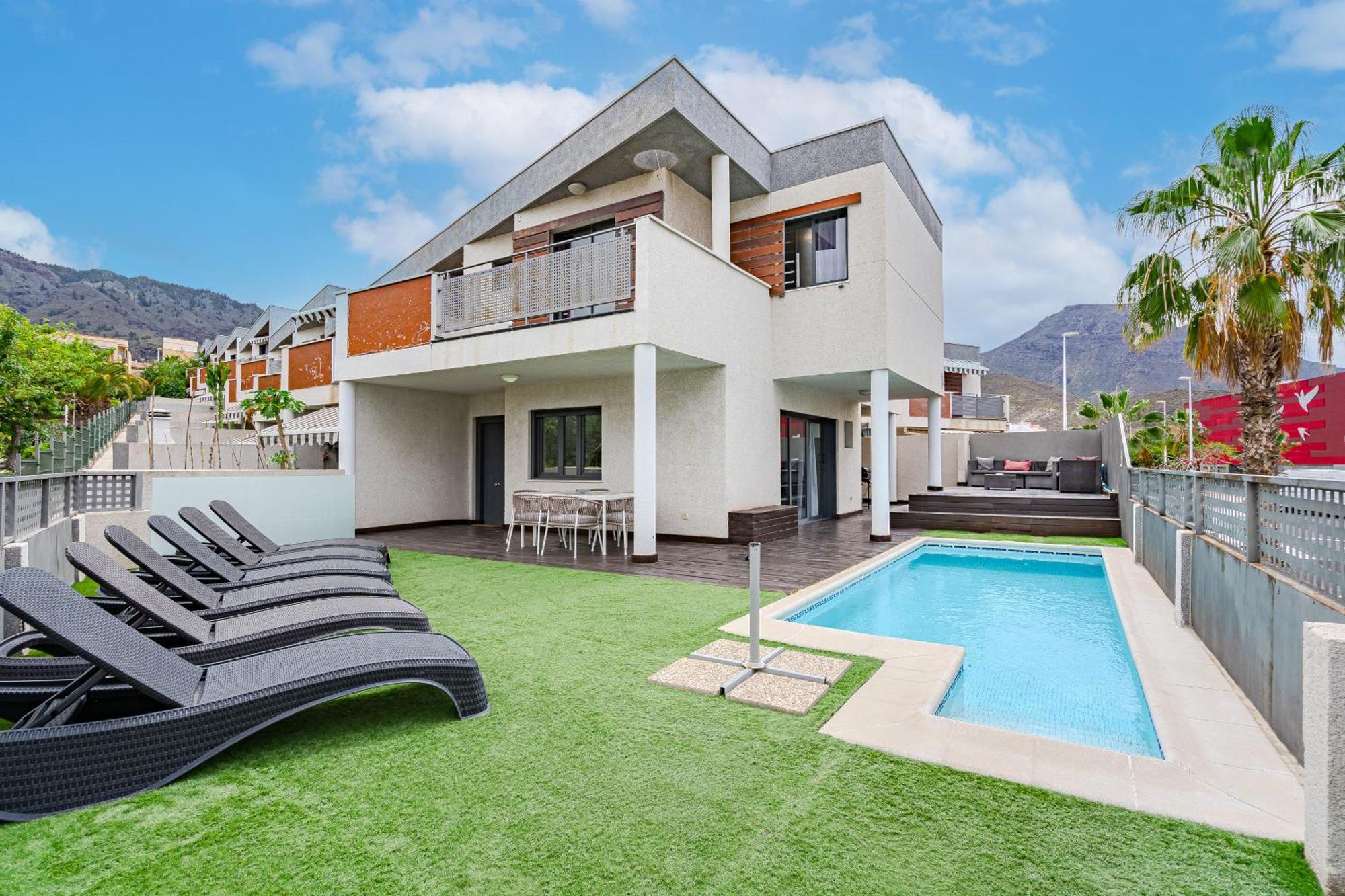 Casa Independiente Con Piscina Privada Costa Adeje  Exterior foto
